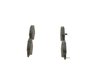 SET PLACUTE FRANA BOSCH 0 986 495 358 - Compatibil cu CITROEN, MAZDA, MITSUBISHI, PEUGEOT