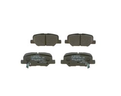 SET PLACUTE FRANA BOSCH 0 986 495 358 - Compatibil cu CITROEN, MAZDA, MITSUBISHI, PEUGEOT