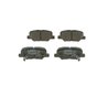 SET PLACUTE FRANA BOSCH 0 986 495 358 - Compatibil cu CITROEN, MAZDA, MITSUBISHI, PEUGEOT