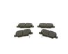 SET PLACUTE FRANA BOSCH 0 986 495 358 - Compatibil cu CITROEN, MAZDA, MITSUBISHI, PEUGEOT