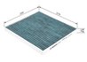 Filtru aer habitaclu BOSCH 0 986 628 529