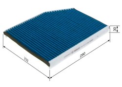 Filtru aer habitaclu BOSCH 0 986 628 570