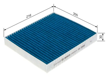 Filtru aer habitaclu BOSCH 0 986 628 574