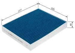 Filtru aer habitaclu BOSCH 0 986 628 586