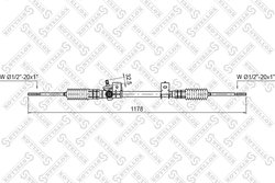 CASETA DIRECTIE STELLOX 00-35030-SX - Compatibil cu FORD