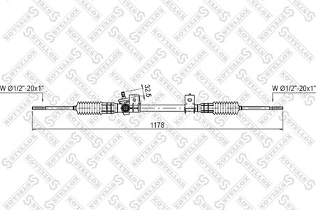 Caseta directie Stellox 00-35030-SX