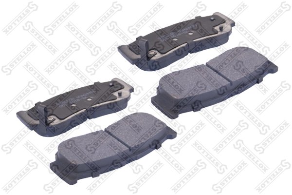 SET PLACUTE FRANA STELLOX 000 001B-SX - Compatibil cu HYUNDAI