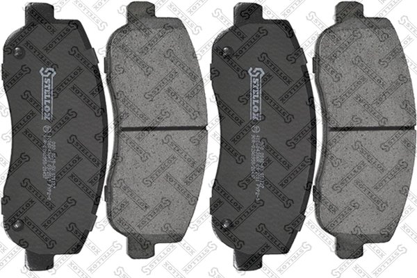 Set placute frana Stellox 000 004B-SX
