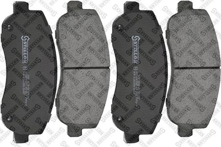 Set placute frana Stellox 000 004B-SX