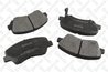 Set placute frana Stellox 000 015B-SX