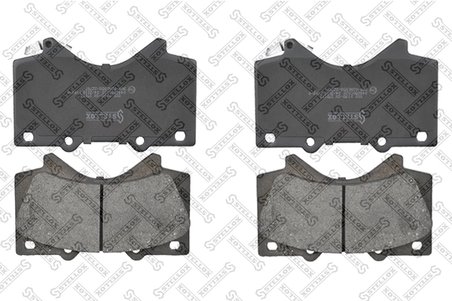 SET PLACUTE FRANA STELLOX 000 019B-SX - Compatibil cu HYUNDAI, LANCIA, LEXUS, TOYOTA, TOYOTA (FAW)