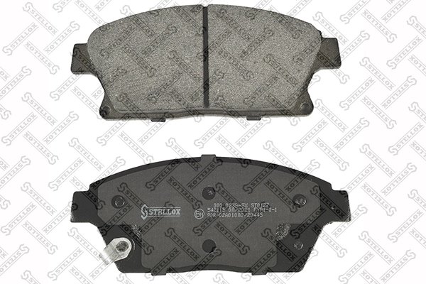 Set placute frana Stellox 000 023B-SX