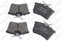 Set placute frana Stellox 000 029B-SX