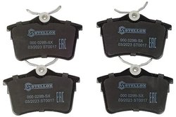 Set placute frana Stellox 000 029B-SX