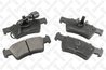 SET PLACUTE FRANA STELLOX 000 043B-SX - Compatibil cu VW