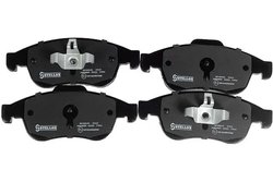 SET PLACUTE FRANA STELLOX 000 050B-SX - Compatibil cu DACIA, FIAT, JEEP, NISSAN, RENAULT, SMART