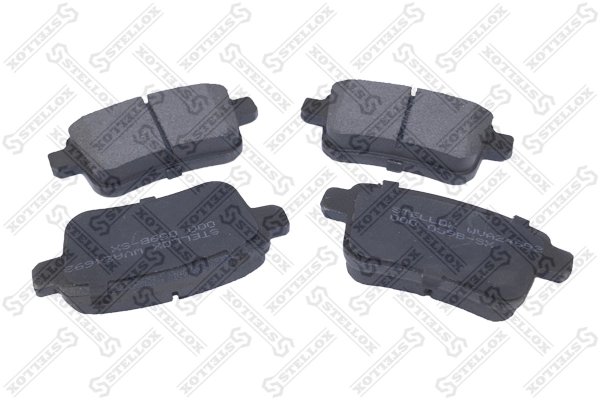 Set placute frana Stellox 000 059-SX