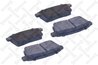 Set placute frana Stellox 000 067B-SX