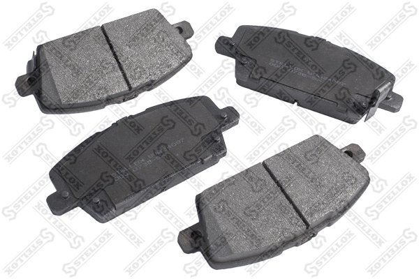 SET PLACUTE FRANA STELLOX 000 073B-SX - Compatibil cu HONDA