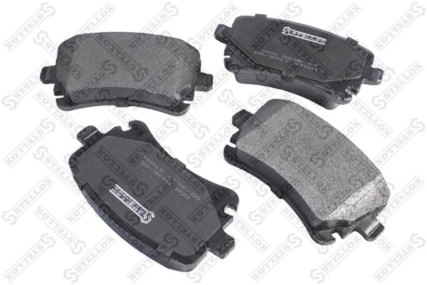SET PLACUTE FRANA STELLOX 000 083B-SX - Compatibil cu AUDI, BENTLEY, VW