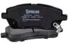 Set placute frana Stellox 000 087B-SX