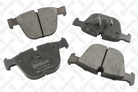 Set placute frana Stellox 000 222B-SX