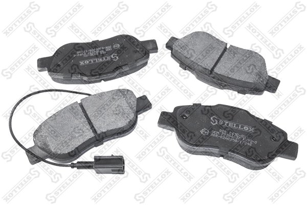 SET PLACUTE FRANA STELLOX 000 243B-SX - Compatibil cu ABARTH, AUDI, CITROEN, FIAT, FORD, LANCIA, OPEL, PEUGEOT, SEAT, SKODA, VW