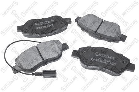 SET PLACUTE FRANA STELLOX 000 243B-SX - Compatibil cu ABARTH, AUDI, CITROEN, FIAT, FORD, LANCIA, OPEL, PEUGEOT, SEAT, SKODA, VW