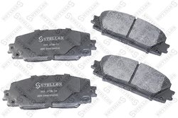 Set placute frana Stellox 000 273B-SX