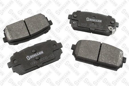 Set placute frana Stellox 000 300B-SX