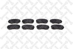 Set placute frana Stellox 000 345B-SX