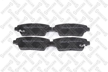 SET PLACUTE FRANA STELLOX 000 387-SX - Compatibil cu HYUNDAI, KIA