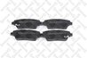 SET PLACUTE FRANA STELLOX 000 387-SX - Compatibil cu HYUNDAI, KIA