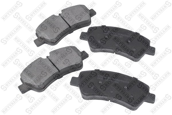 Set placute frana Stellox 000 424B-SX