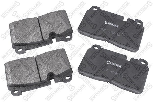 SET PLACUTE FRANA STELLOX 000 426B-SX - Compatibil cu AUDI, PORSCHE