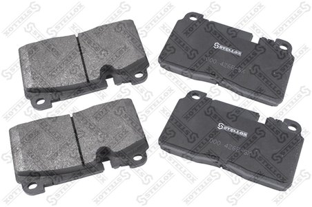 SET PLACUTE FRANA STELLOX 000 426B-SX - Compatibil cu AUDI, PORSCHE