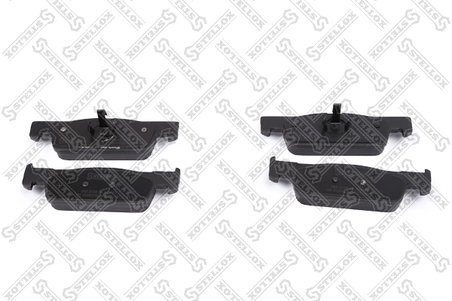 SET PLACUTE FRANA STELLOX 000 572B-SX - Compatibil cu DACIA, RENAULT, SMART