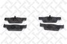 SET PLACUTE FRANA STELLOX 000 572B-SX - Compatibil cu DACIA, RENAULT, SMART