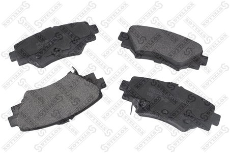 Set placute frana Stellox 000 657B-SX