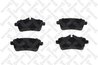 Set placute frana Stellox 000 659B-SX