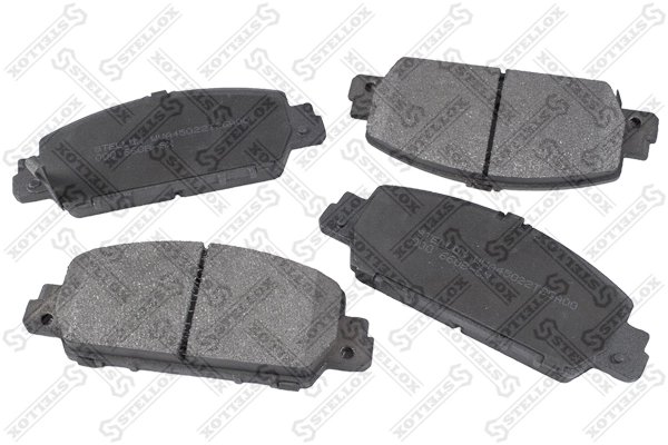 Set placute frana Stellox 000 660B-SX