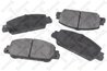 Set placute frana Stellox 000 660B-SX