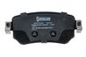 Set placute frana Stellox 000 671B-SX