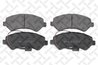 Set placute frana Stellox 000 674B-SX