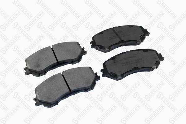 SET PLACUTE FRANA STELLOX 000 706B-SX - Compatibil cu NISSAN, RENAULT