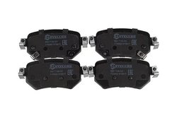 Set placute frana Stellox 000 713B-SX