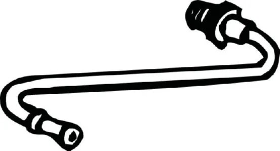 CONDUCTA PRESIUNE/SENZOR PRESIUNE FILTRU PARTICULE BOSAL 000-076 - Piesa auto compatibila cu mai multe marci