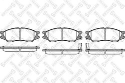 Set placute frana Stellox 001 080-SX