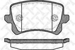 Set placute frana Stellox 002 001-SX