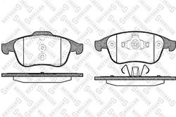 Set placute frana Stellox 002 002-SX